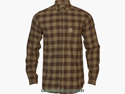 Härkila Hemd Scandinavian Antique Bronze check