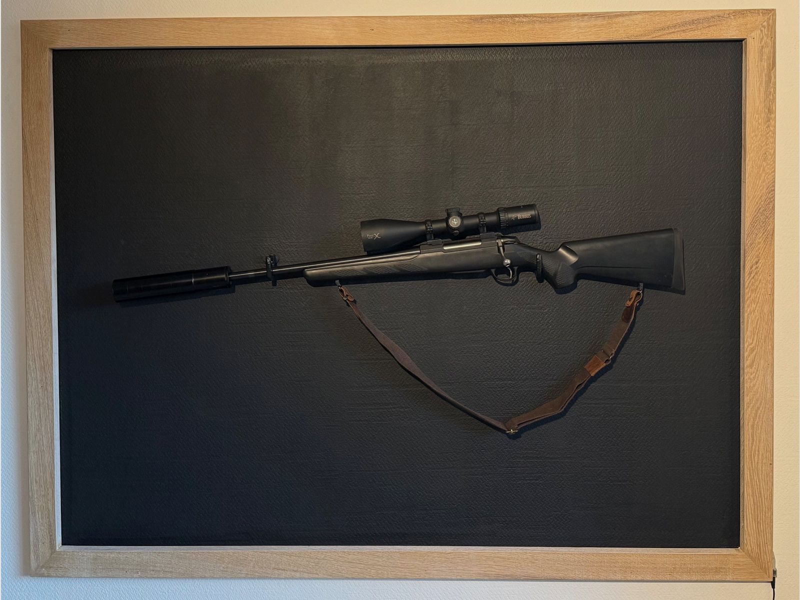 Komplettangebot für Linksschützen: Tikka T3 Kal. 6,5x55SE mit A-Tec & 3-12x56 ZF - mit Schussbild!