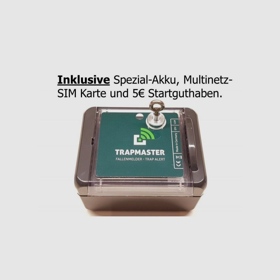 Ladegerät für Trapmaster Akkus