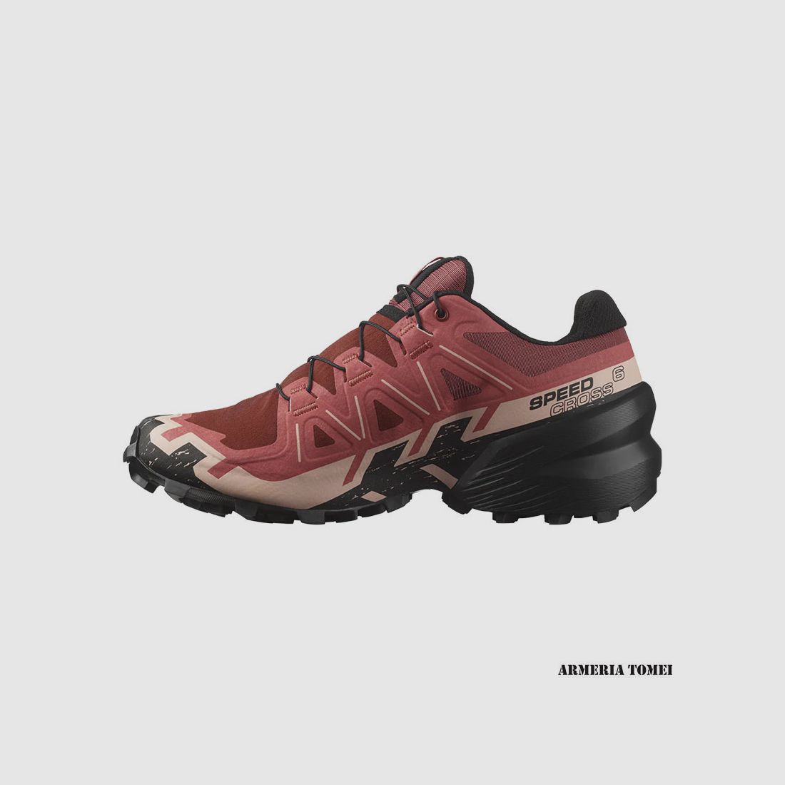 SALOMON – FEMME – SPEEDCROSS 6 W Cow Hide / Black / English Rose, image 5 sur 8