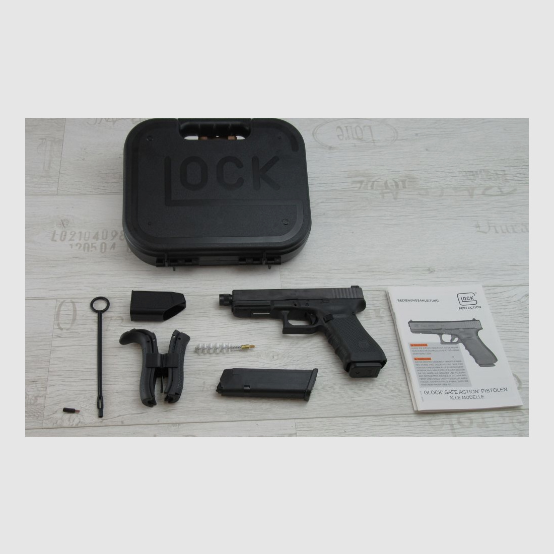 Glock Glock 17 Gen4 con cañón roscado