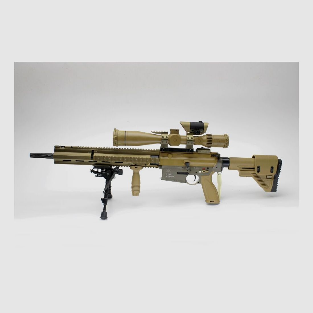 Heckler & Koch G28Z mit S&B und Aimpoint Harris Zweibein Komplettset .308Win