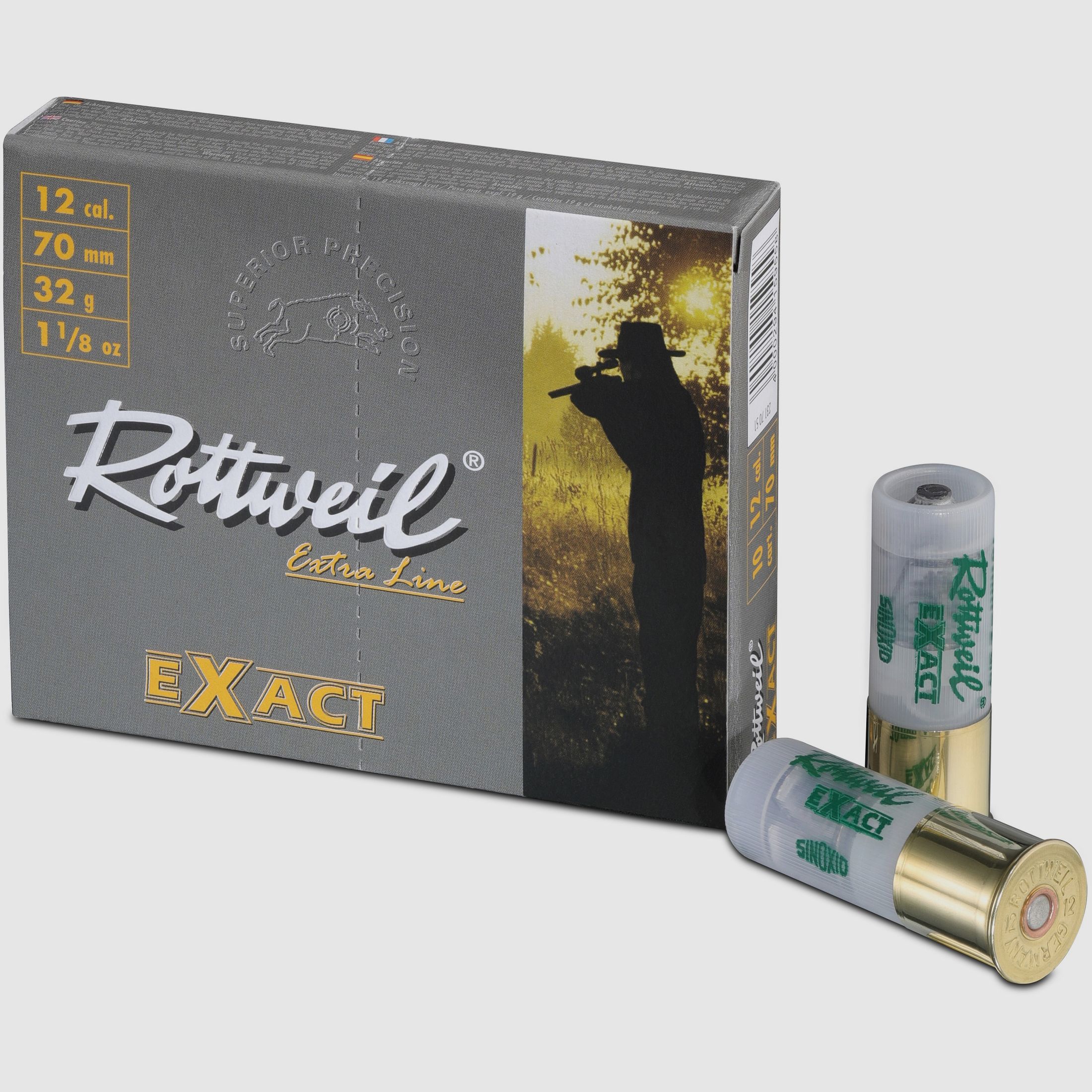 Rottweil Exact 12/70 32g Flintenlaufgeschoss