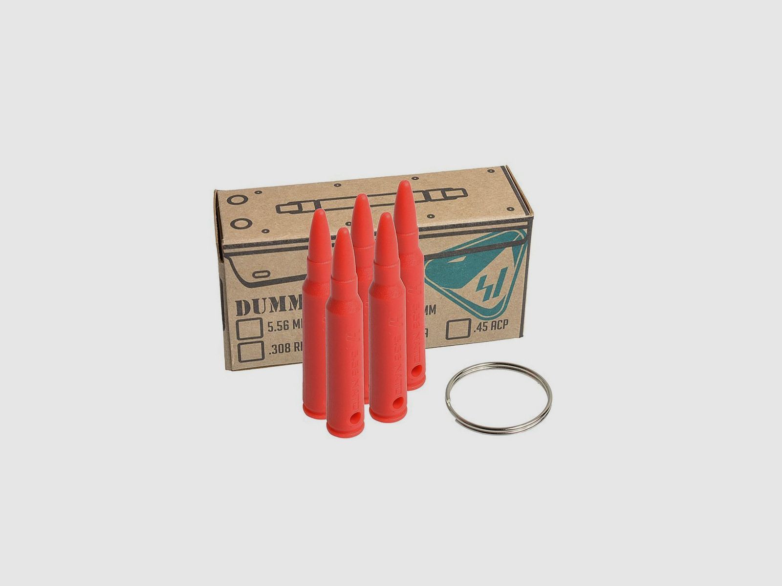 Strike Industries – Set dummy-patronen 5,56x45mm – SI-DR-556-RED, afbeelding 1 van 3