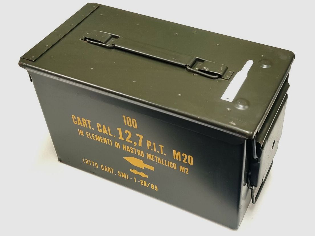 US ARMY original US Munitionskiste Größe 2 M2A1 gebraucht Transportkiste Werkzeugkiste Ammo Box