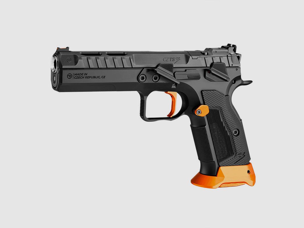 PISTOL – CZ – TS 3 ORANGE | 9×19 | OR | 20r, image 1 of 6
