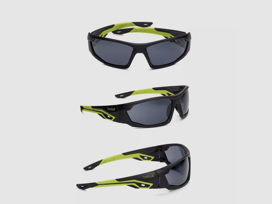 Tactical Brille Bollé® "Mercuro Rauch" Grün / Schwarz