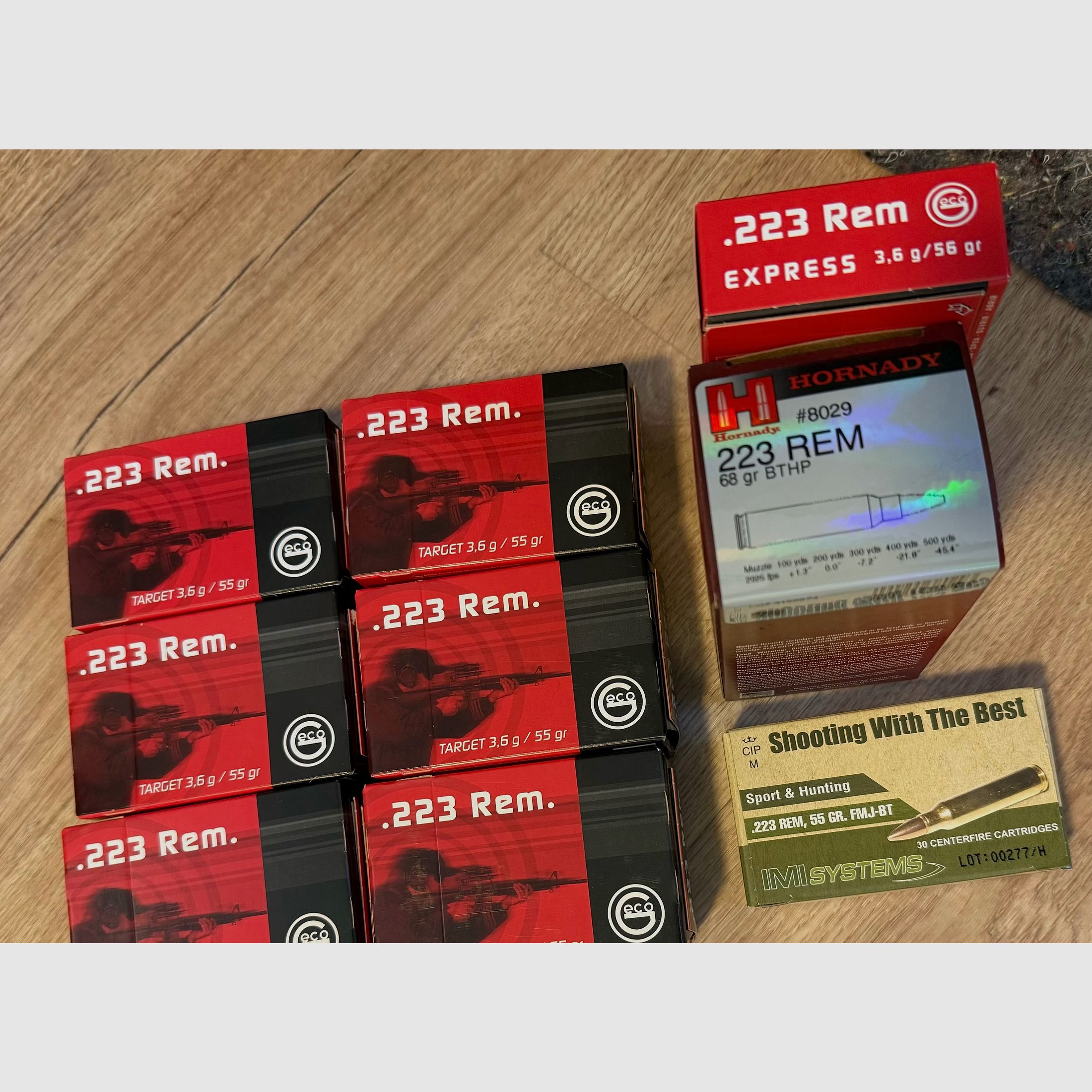 .223 Rem ammunition