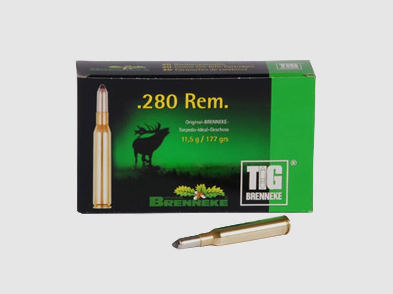 Brenneke .280 Rem. 177GR TIG 20 cartridges
