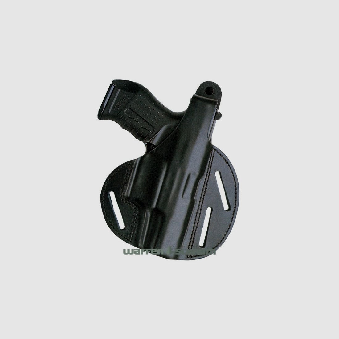 Holster na pasek AKAH undercover skórzany dla Walther P99 - H&K SFP 9