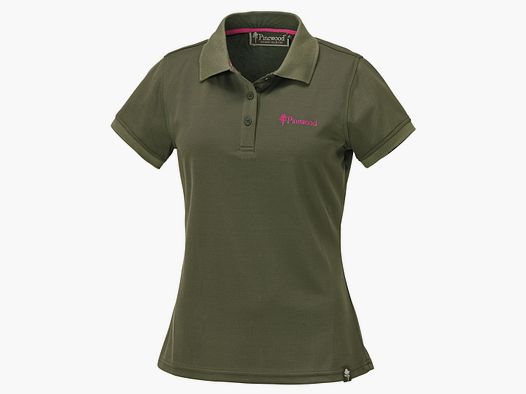 Pinewood Ramsey DamenPoloshirt Piquet grün