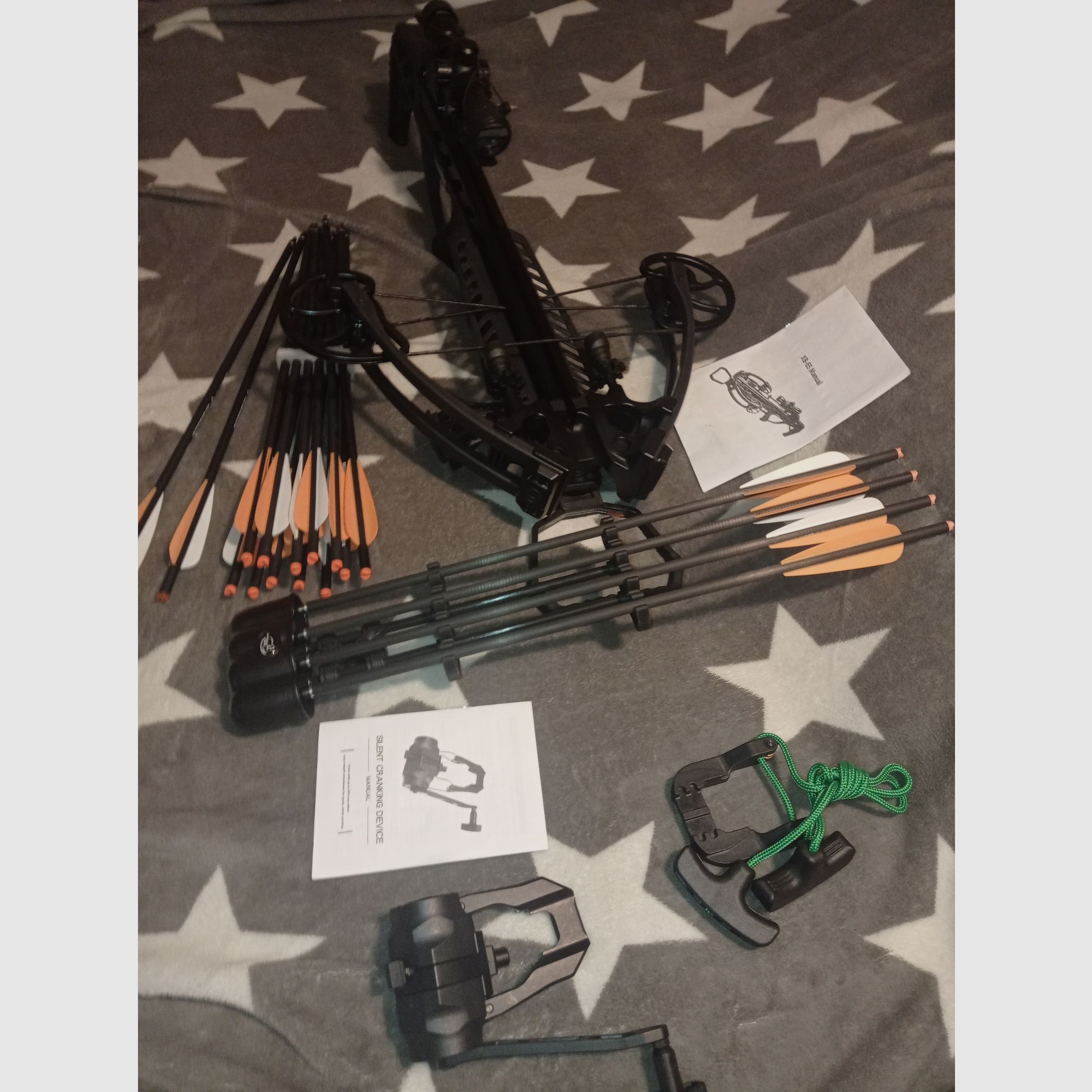 Compoundarmbrust Mankung Chester XB65  mit Kurbelspanner