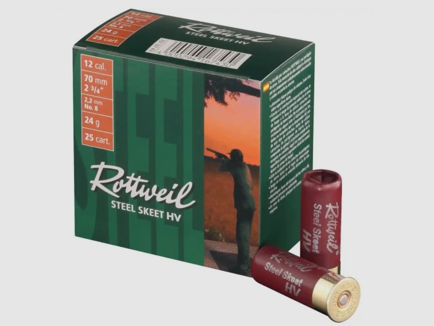 Steel SKEET HV Kal.12/70 - 2,2mm/24g/Nr.8 (a25)