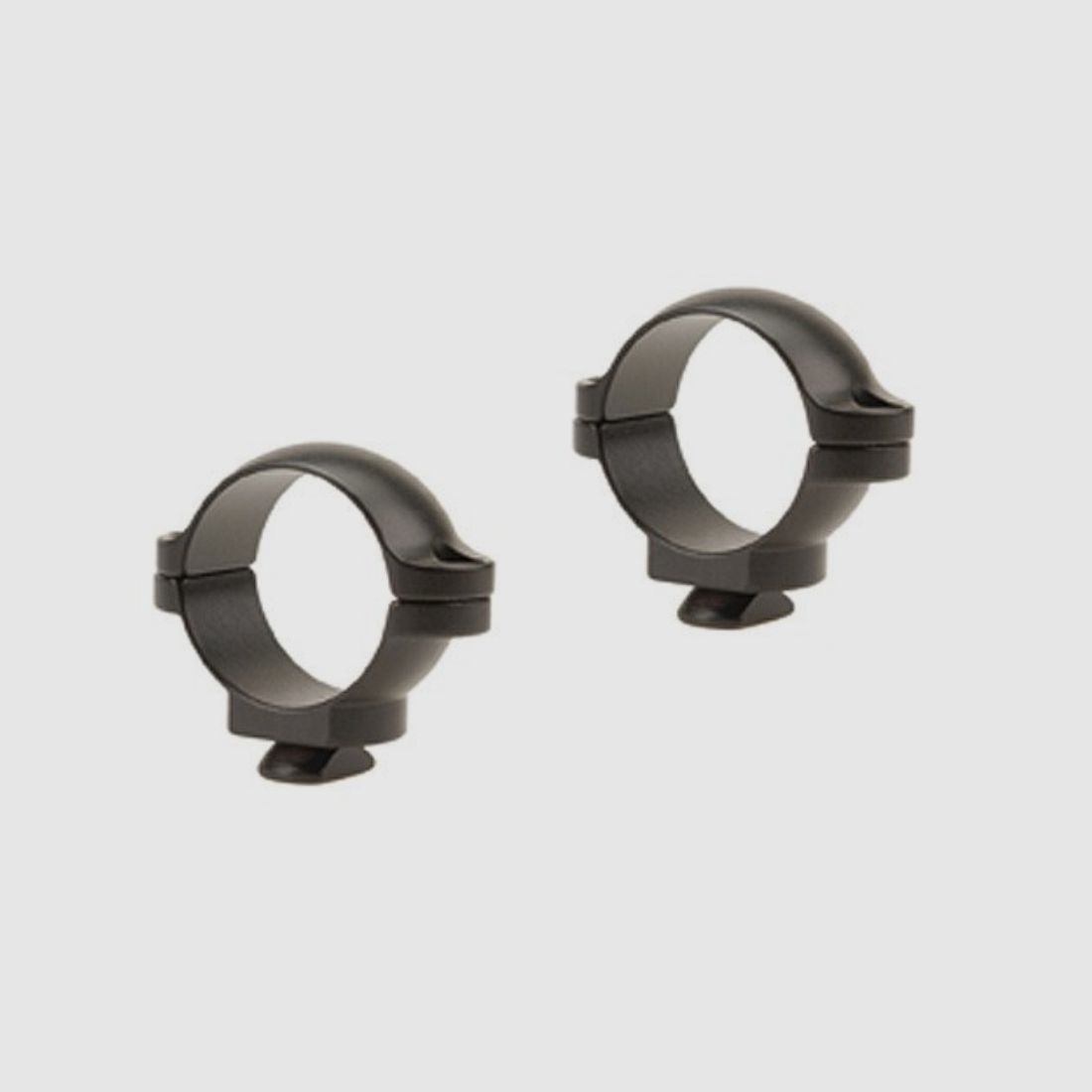 Leupold Dual Dovetail Anneaux 25,4mm bas noir mat