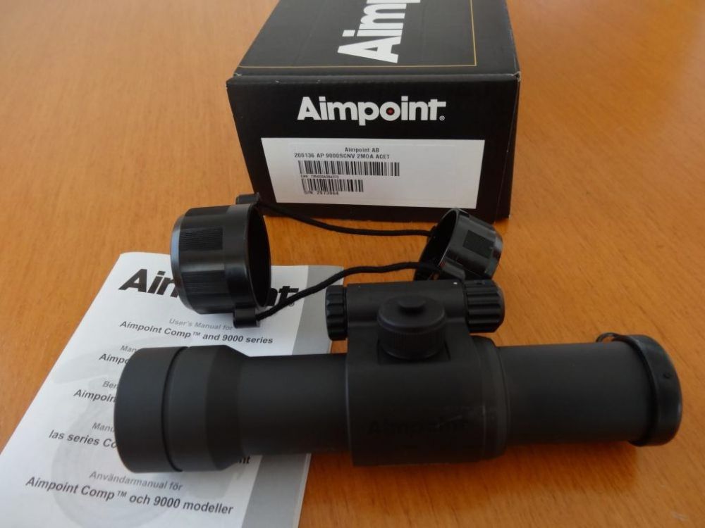 Aimpoint Aimpoint 9000SC z funkcją nocnego widzenia (NV) z punktem 2 MOA