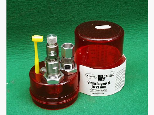 LEE Round Reloading Dies 9mm Luger&9x21mm