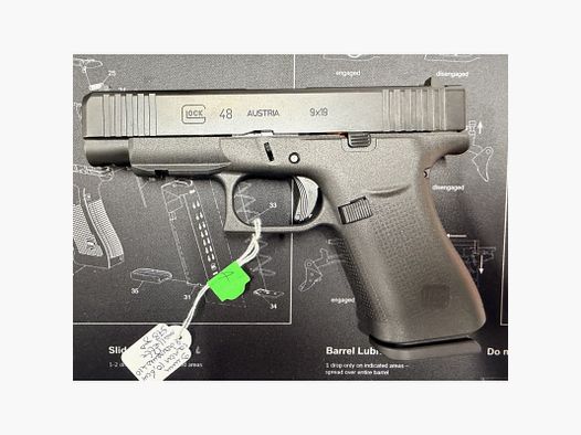 Glock 48 Slimline Czarny Rail 9 mm