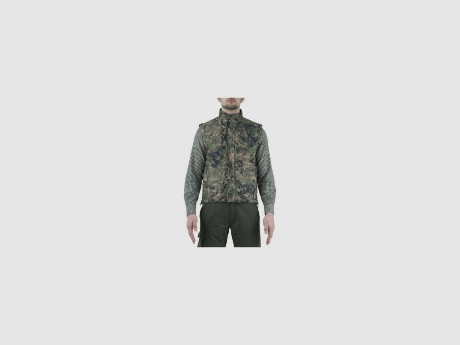 Beretta Reversible Vest New Bis Windstopper Camo/Groen