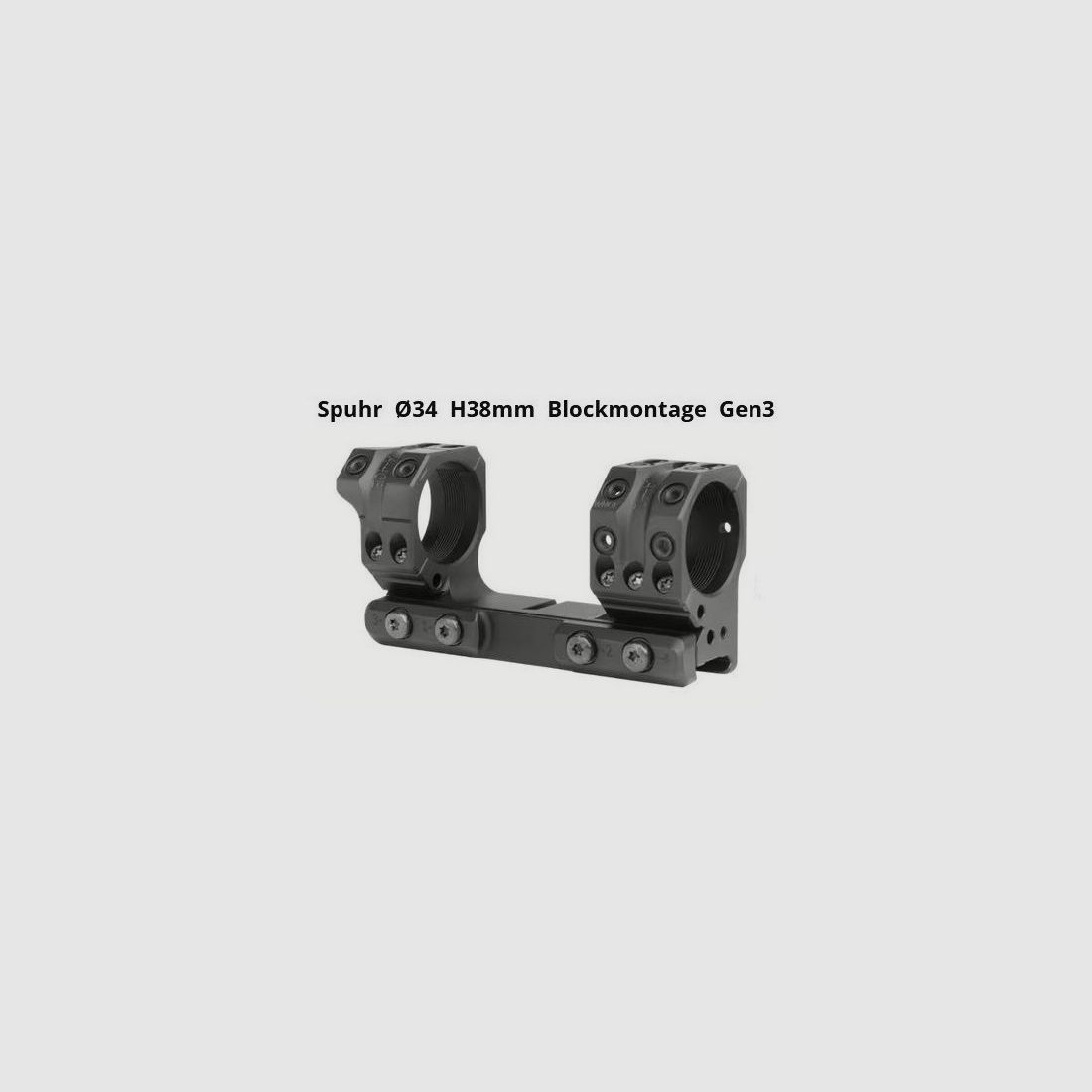 Mount Spuhr SP-4002C 3rd Gen 34mm