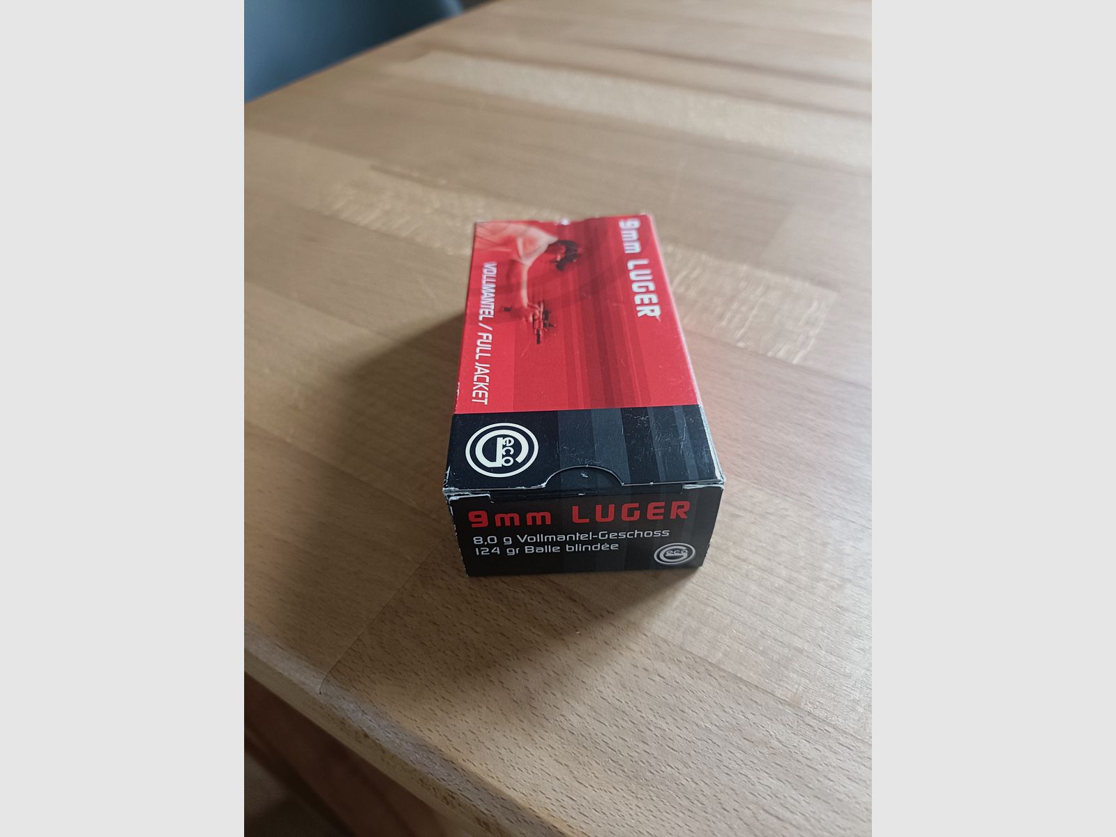 150Schuss 9mm Luger Vollmantel 