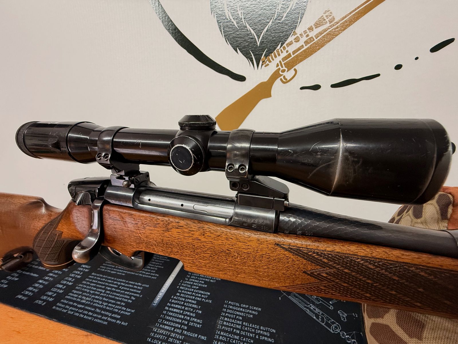 Steyr-Mannlicher Mod. M in caliber .30-06 Spring. incl. Zeiss Diavari-ZA 1.5–6x42 T*