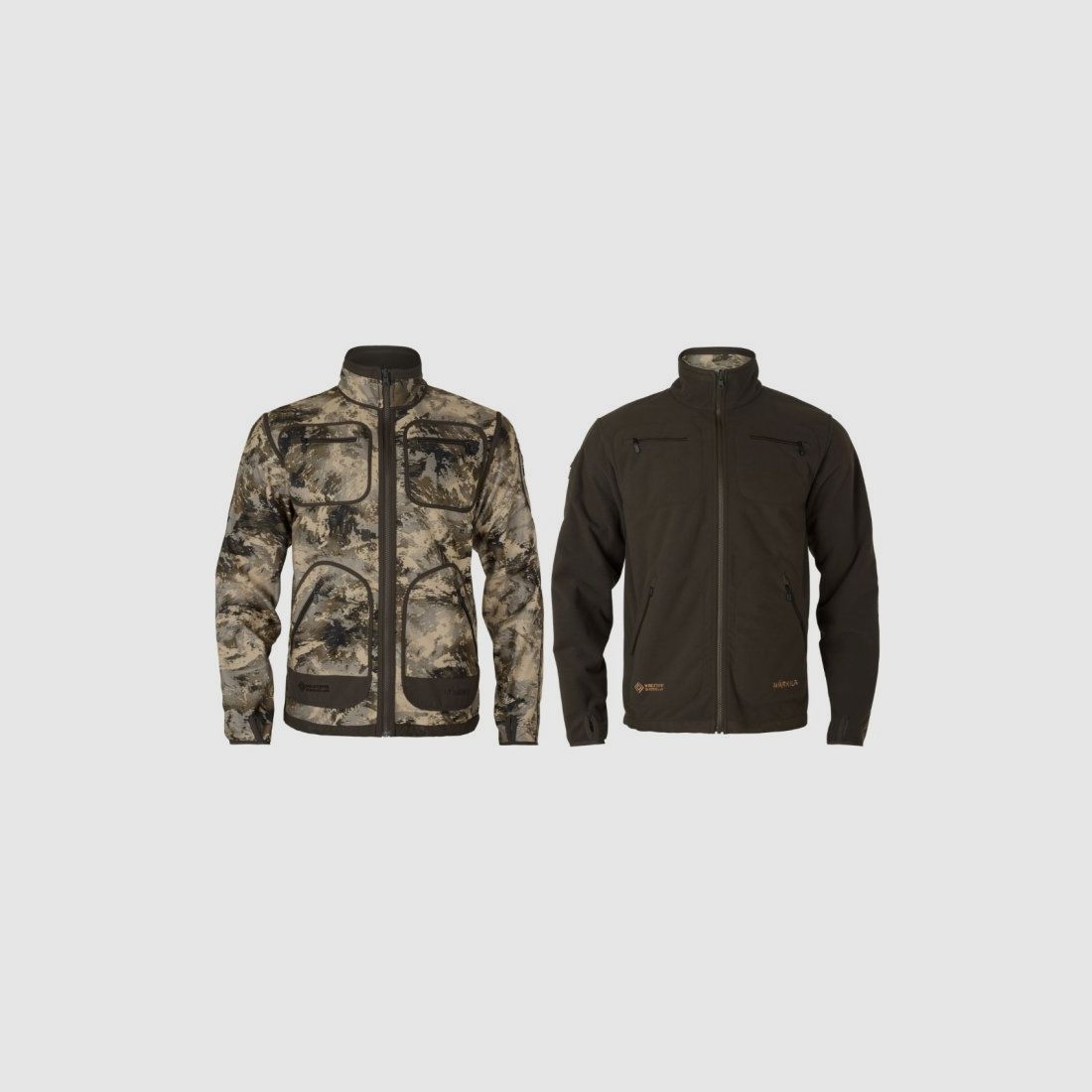 Veste polaire réversible HARKILA Kamko MOUNTAIN WSP AXIS MSP Mountain/Shadow brown (11264600800), image 1 sur 13