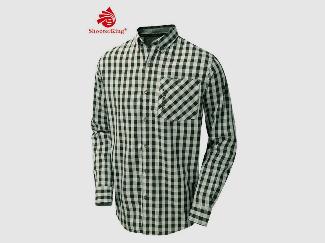 Hemd Bamboo L kariert
