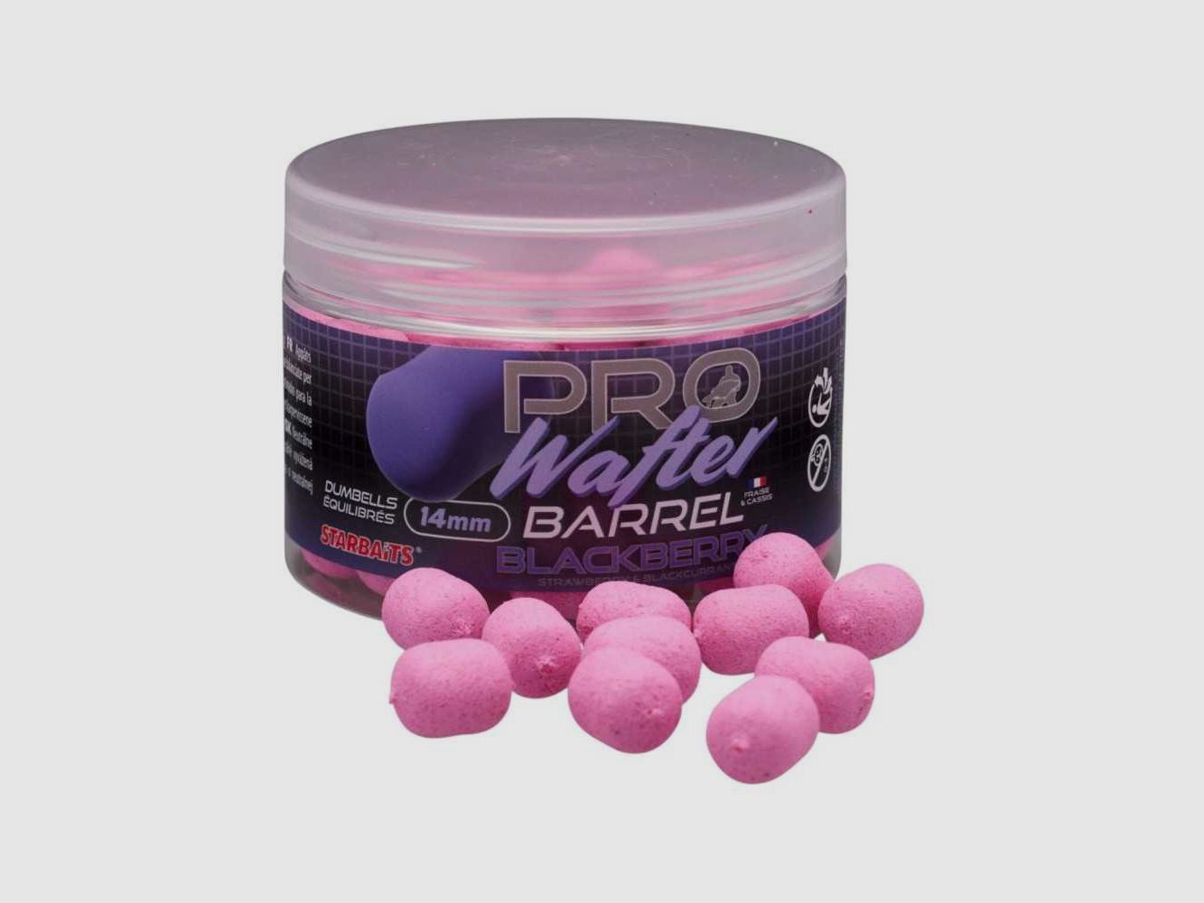 Wafter Starbaits Pro Wafter Barrel Blackberry 14mm
