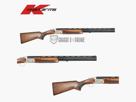 Fucile KHAN ARM Setter Premium Argento 71Cm Cal 12/76
