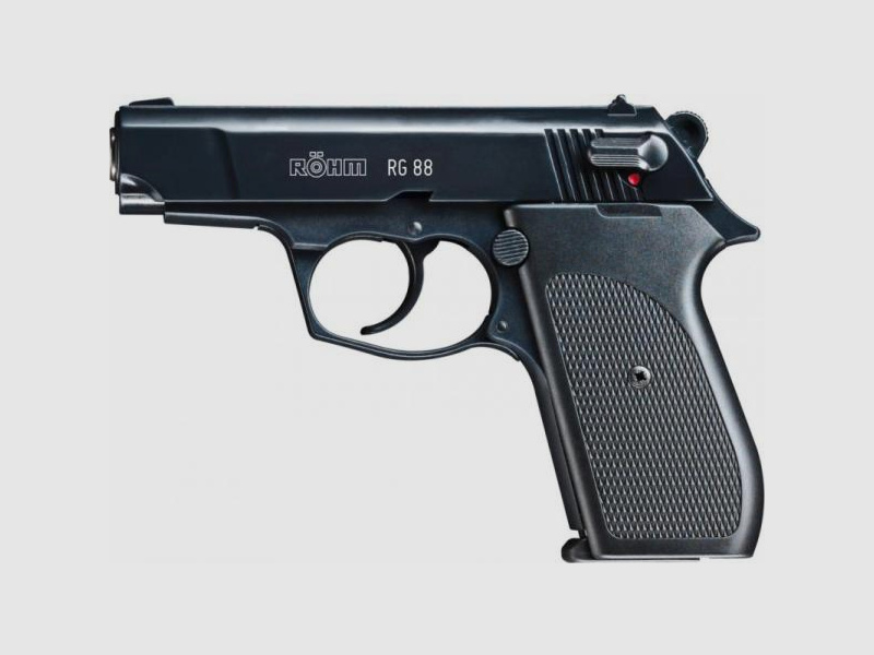 RÖHM gas pistol (SRS) RG88 black cal. 9mm P.A.