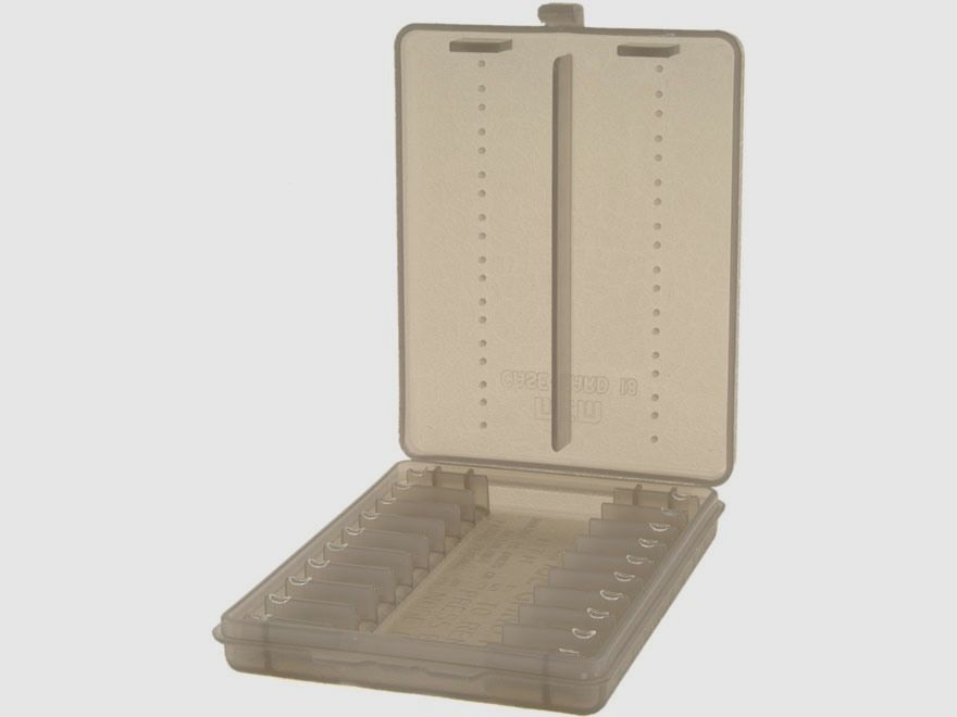 MTM patroonhouder W18-38-41 rookhelder met klepdeksel voor 18 patronen .38 Spec./.357 Mag.