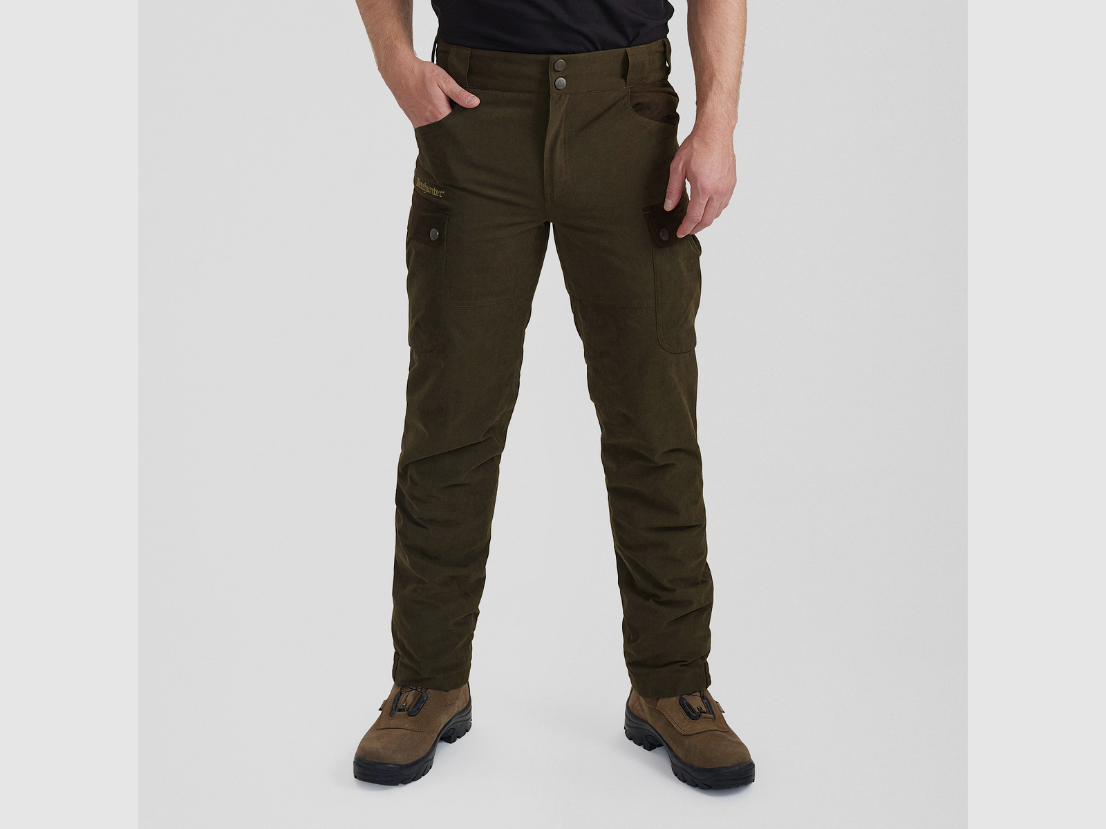 Deerhunter Eagle Pants Short Mens Tarmac Green 24