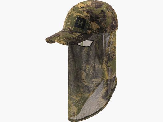 Hrkila Deer Stalker Camo Kappe mit Tarnnetz