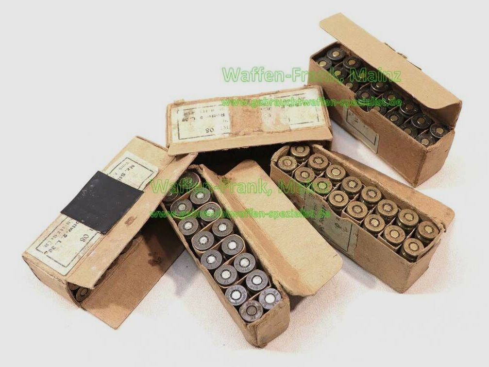 German Various collector's pistol cartridges