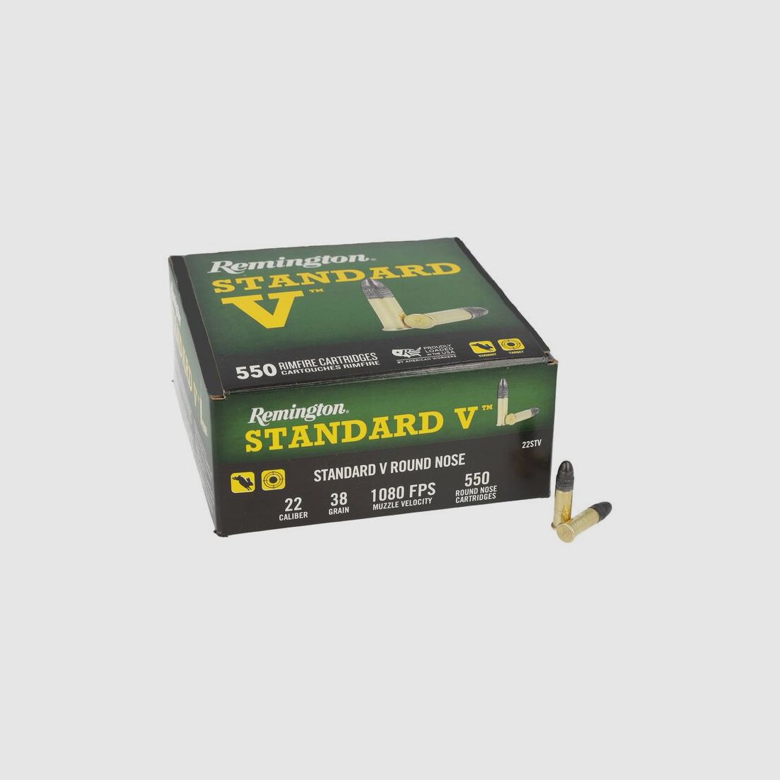 Remmington Kal. .22lr 38GRS Standard V (Bulk 550), Bild 1 von 4
