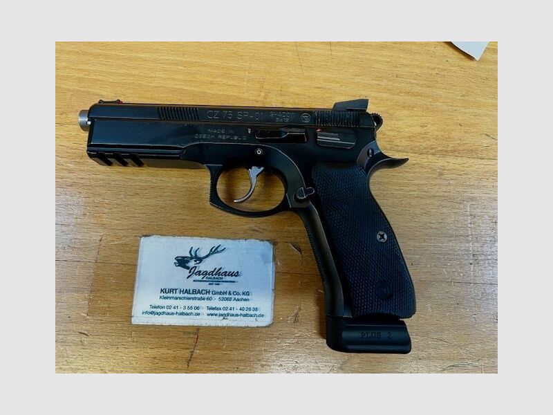 Kommissionen Pist. CZ 75 SP-01 Shadow
