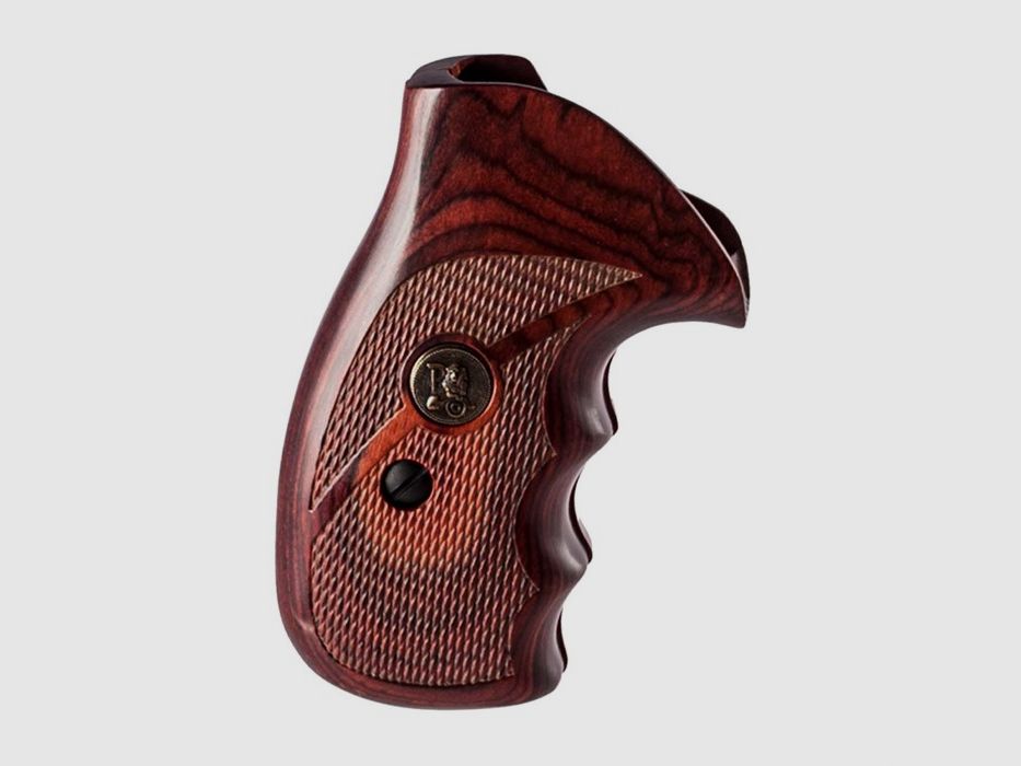 PACHMAYR RENEGADE IMPUGNATURA IN LEGNO LAMINATO PACHMAYR S&W K,L FRAME LEGNO DI ROSE CHECKERED, immagine 1 di 7