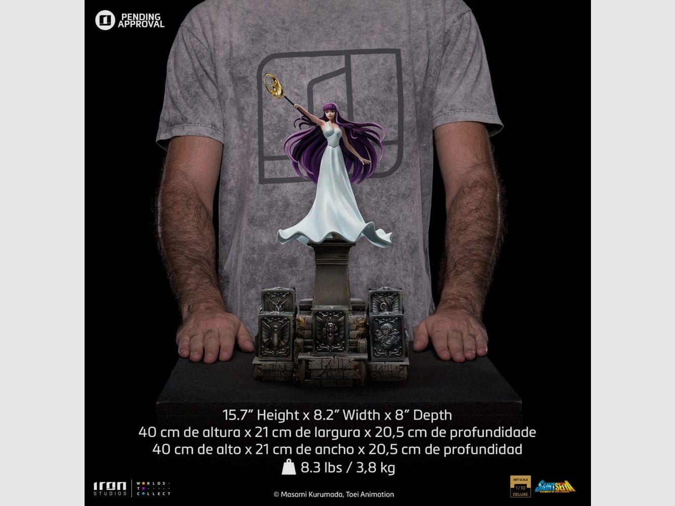 Saint Seiya Deluxe Art Scale Statue 1/10 Saori Kiddo 51 cm | 43421