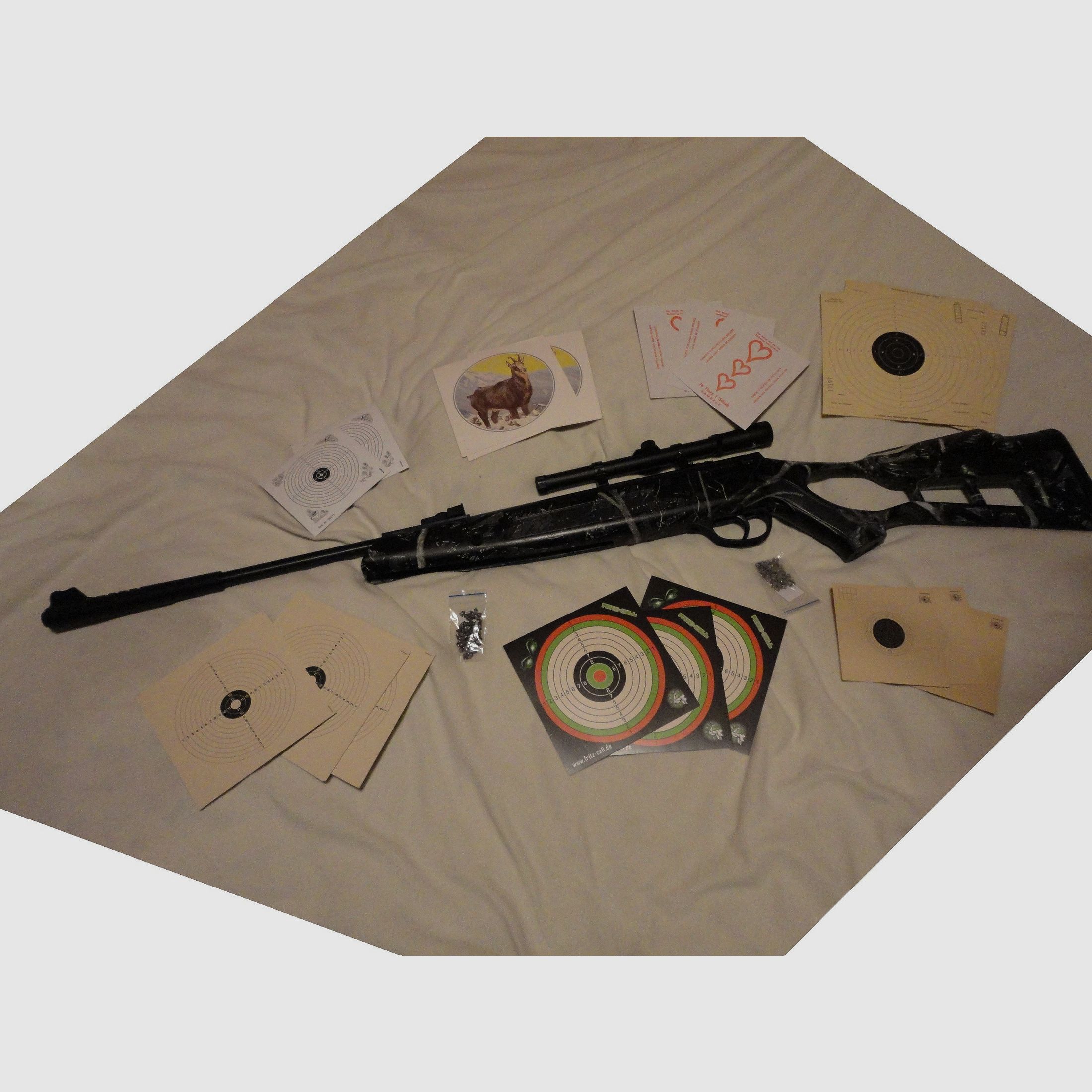 Mercury Powietrze Chili Kamuflaż Kal.177/4,5mm F-Znak + Akcesoria