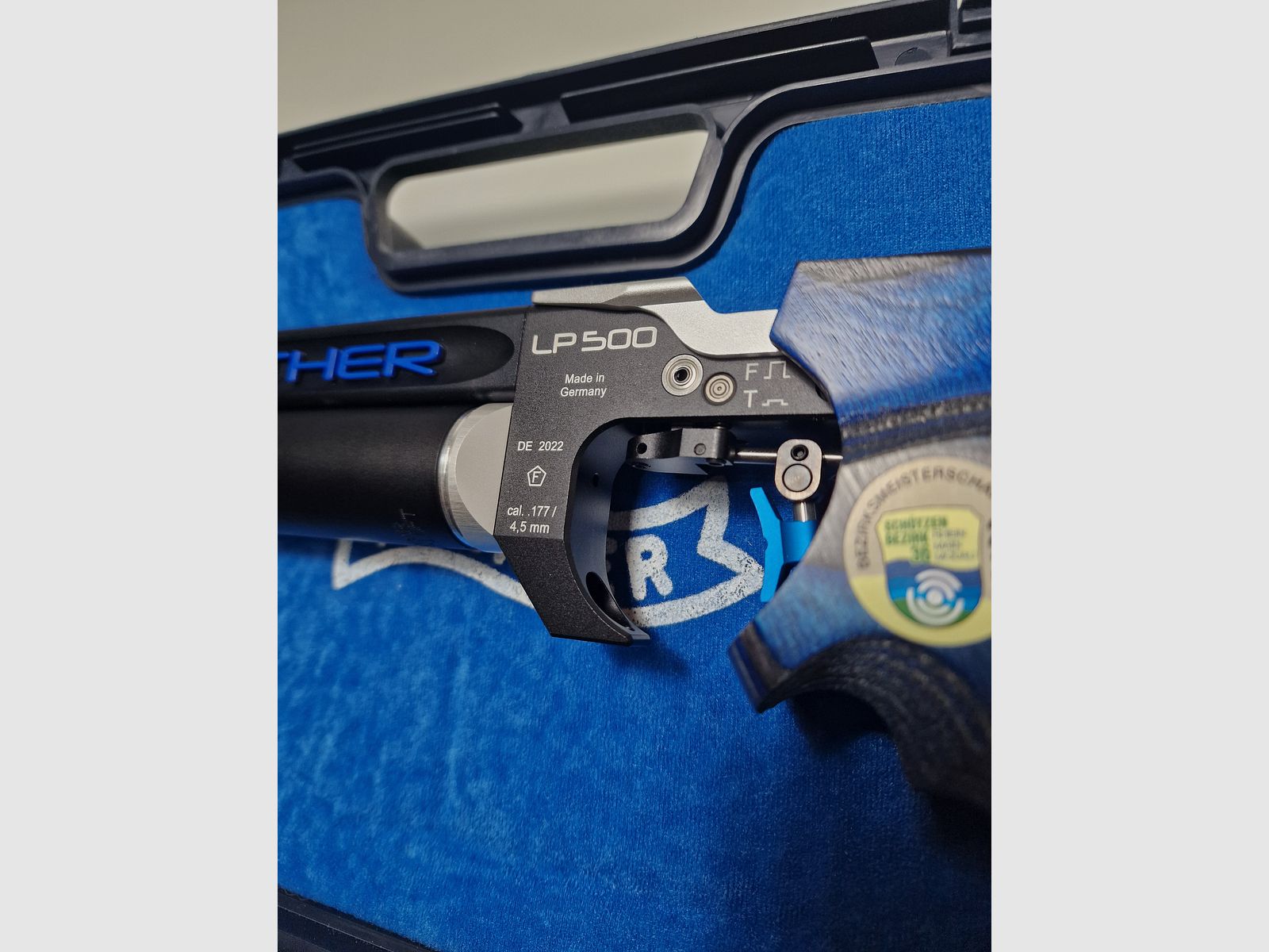 WALTHER LP 500 Expert-M Blue Angel RE L