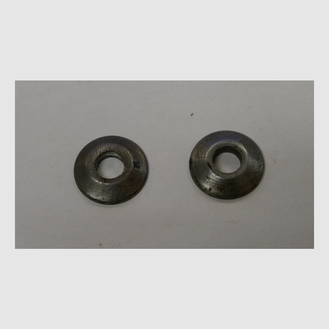 Kleine stempelplaten voor Mauser K98 "klein" Diameter: ca 25mm