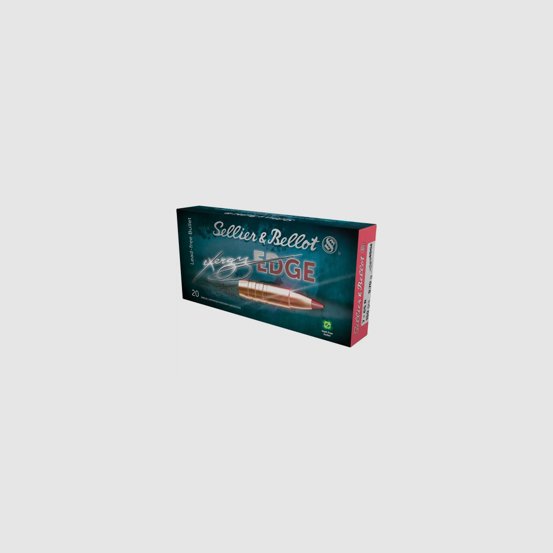 S&B Geweerpatronen Edge 7 x 65 R 9,70 g / 150 gr Edge eXergy Edge