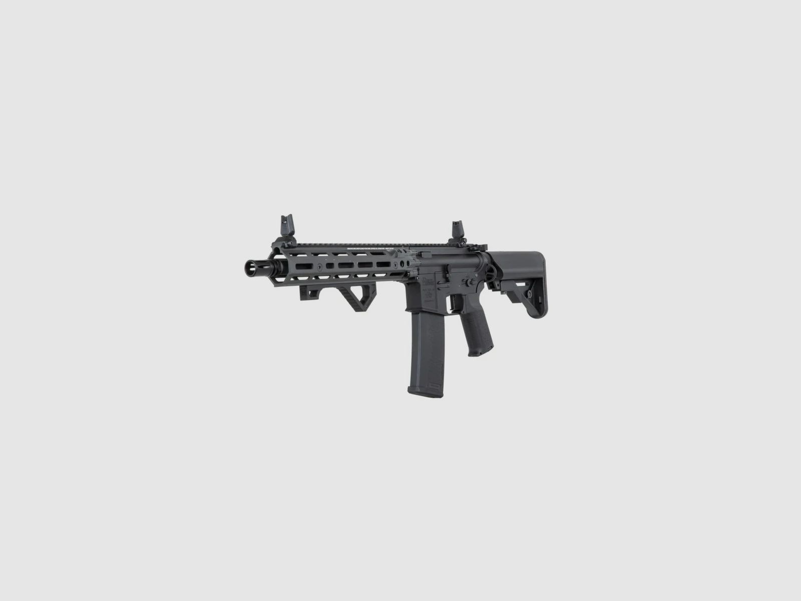 SA Daniel Defense® MK18 RIII M-LOK 10.5" (SA-P27 RIS III PRIME™ Aster II ETU BLDC™) Rifle Airsoft Libre a partir de 18 años – Steel Grey -F-