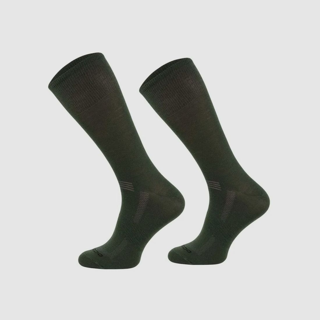 Kaki Merinowollsocken 40% Wolle 40% Acryl 15% Polyamid, Bild 2 von 7