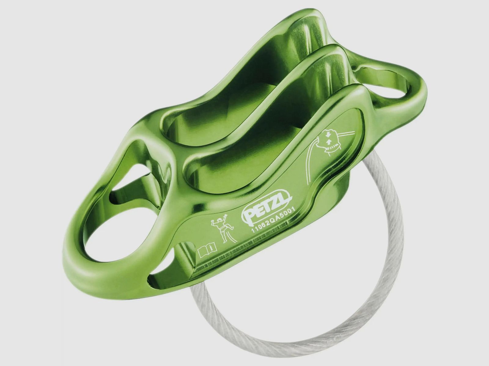 Petzl Sicherungsgerät Reverso 4 apple green