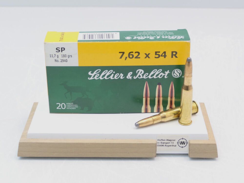 Sellier & Bellot SP 11.7gr / 180grs 7.62x54R