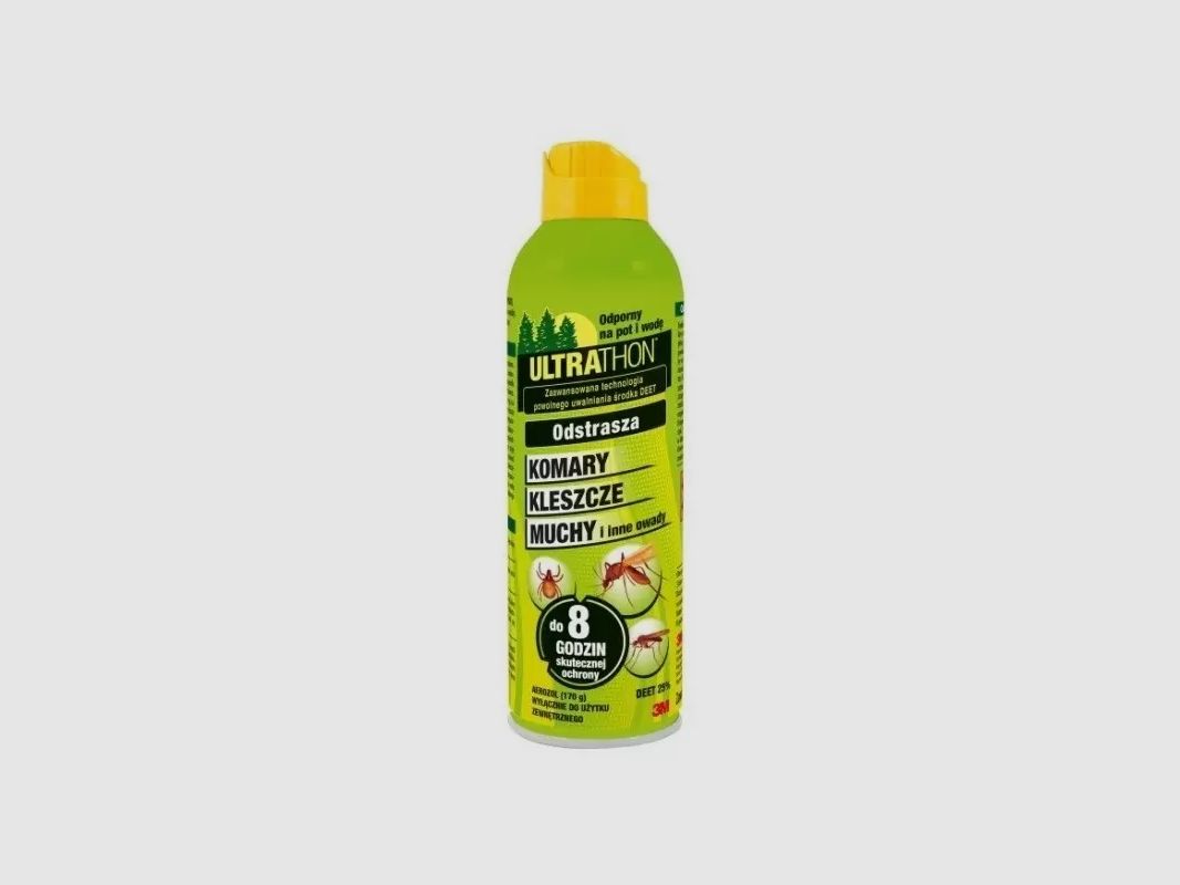ULTRATHON repelente contra mosquitos y garrapatas DEET 25% spray 177ML