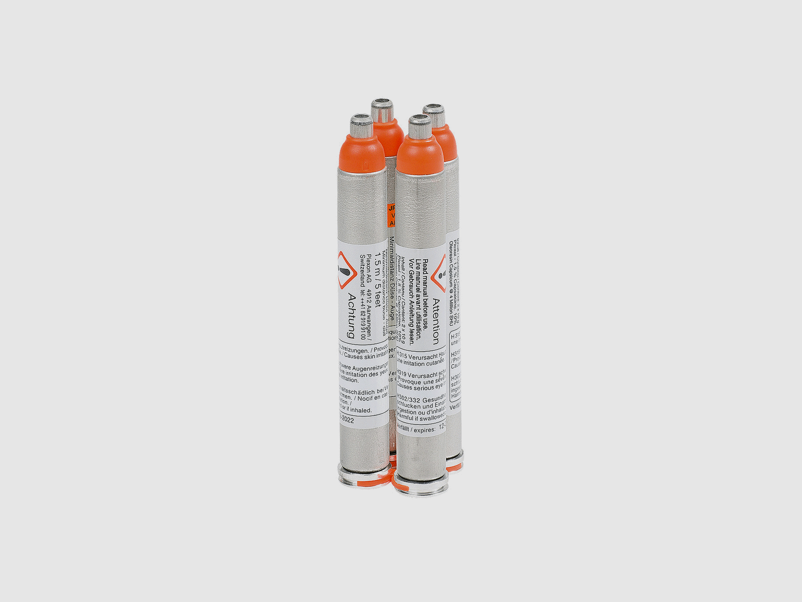 RADAR – PIEXON – 4 PATRONEN FÜR JPX4 COMPACT JET DEFENDER, Bild 1 von 2