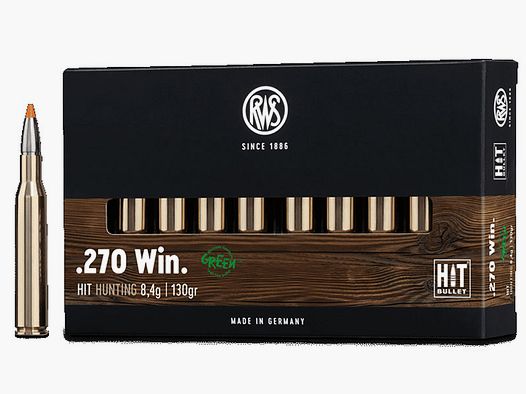 RWS HIT 8.4g - 130gr .270Win