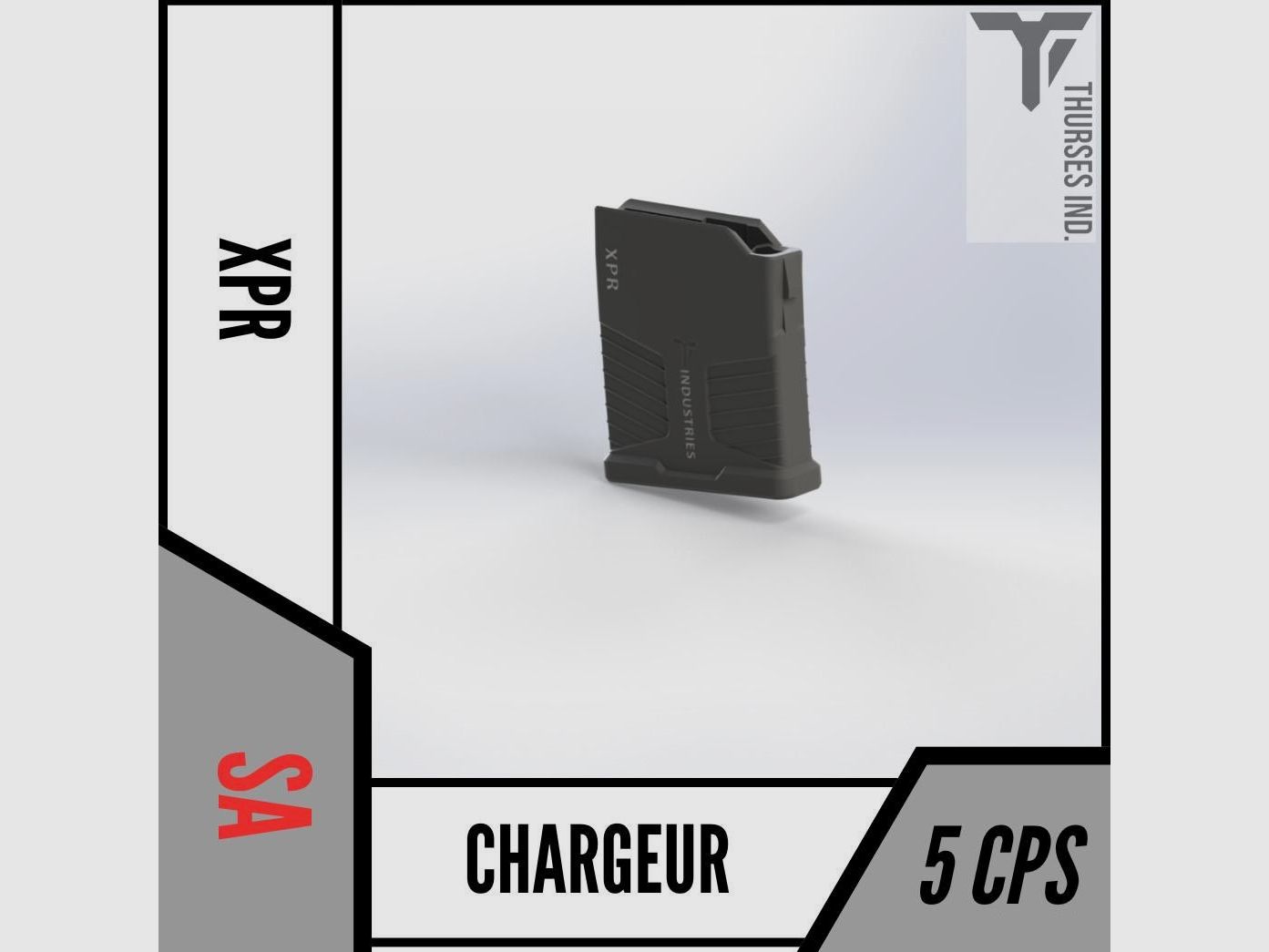 TI Magazin Kompatibel WINCHESTER XPR Short Action 5 Schuss